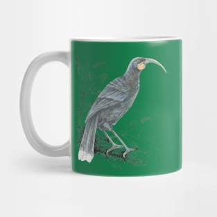 Huia, Native bird of New Zealand Mug